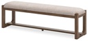 Cabalynn Large Upholstered Dining Bench view 1