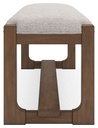 Cabalynn Large Upholstered Dining Bench view 2