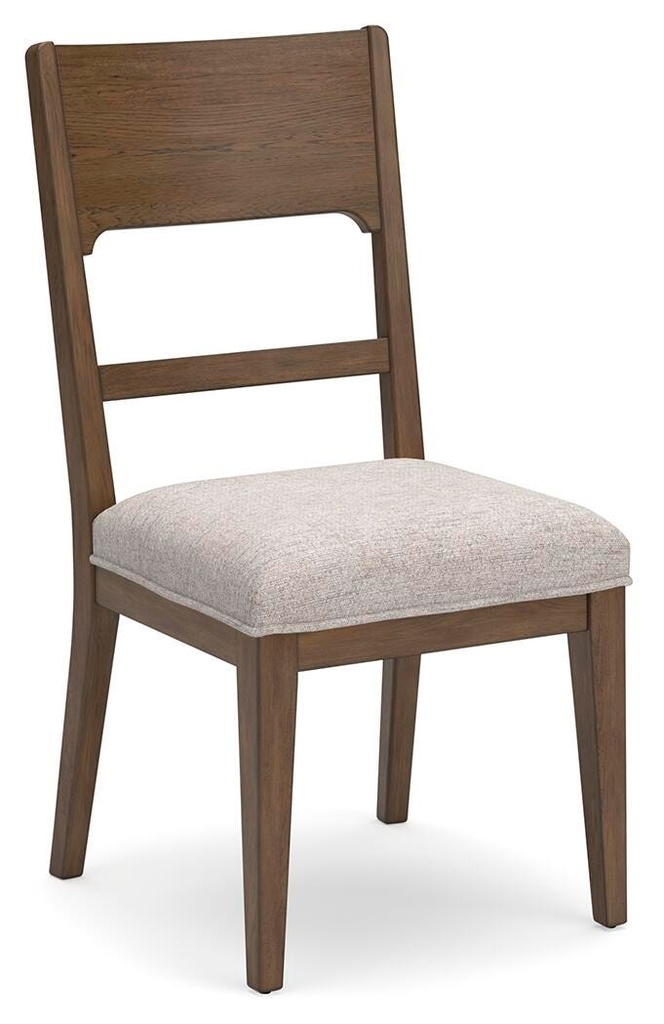 Cabalynn Light Brown Upholstered Dining Side Chair view 1