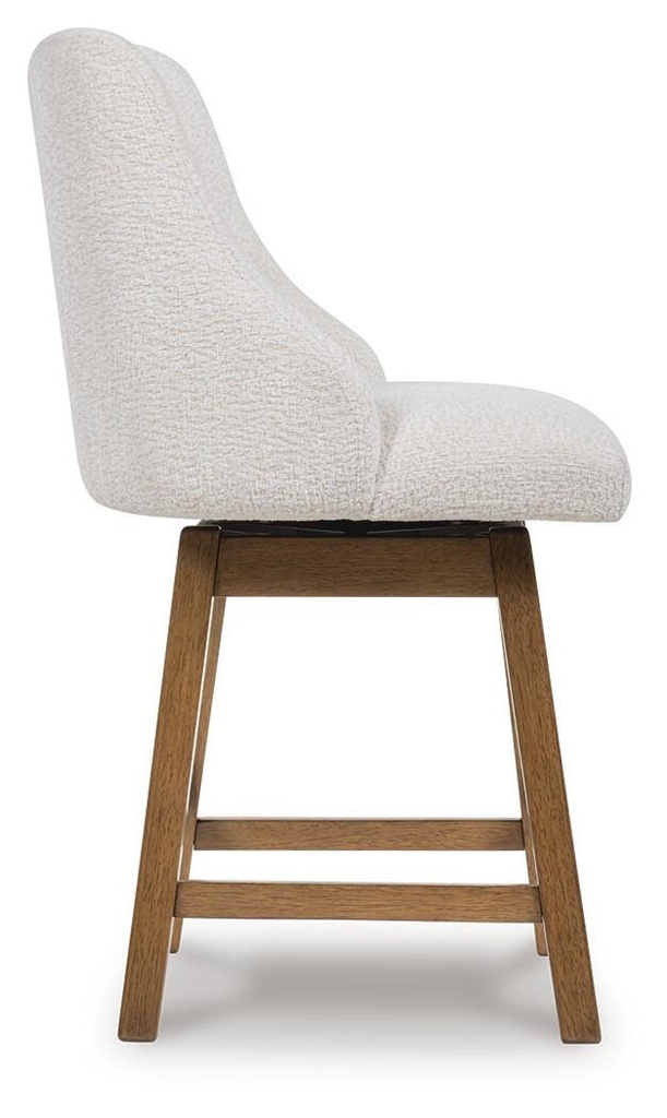 Cabalynn Upholstered Swivel Counter Height Stool view 2