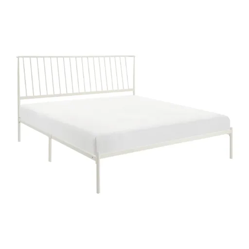 Eastern King Metal Platform Bed 4