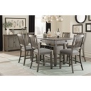 Granby 5-Piece Counter Height Dining Set with Wine Rack view