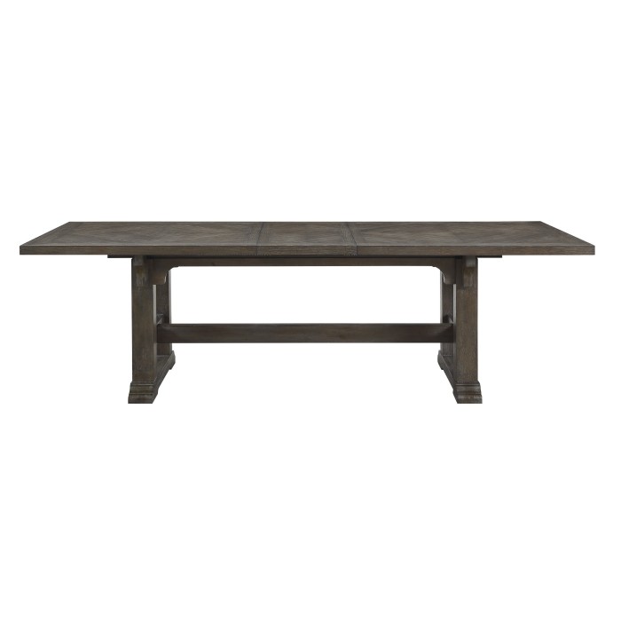 Sarasota Driftwood Brown 5-Piece Extendable Dining Set view