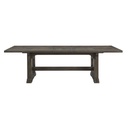 Sarasota Driftwood Brown 5-Piece Extendable Dining Set view