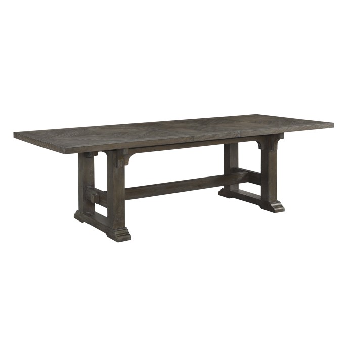 Sarasota Driftwood Brown 5-Piece Extendable Dining Set view