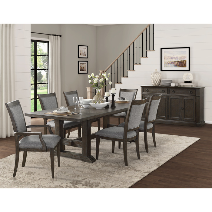Sarasota Driftwood Brown 5-Piece Extendable Dining Set view