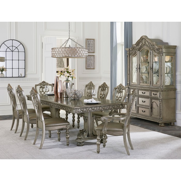 Catalonia Platinum Gold Buffet and Hutch view
