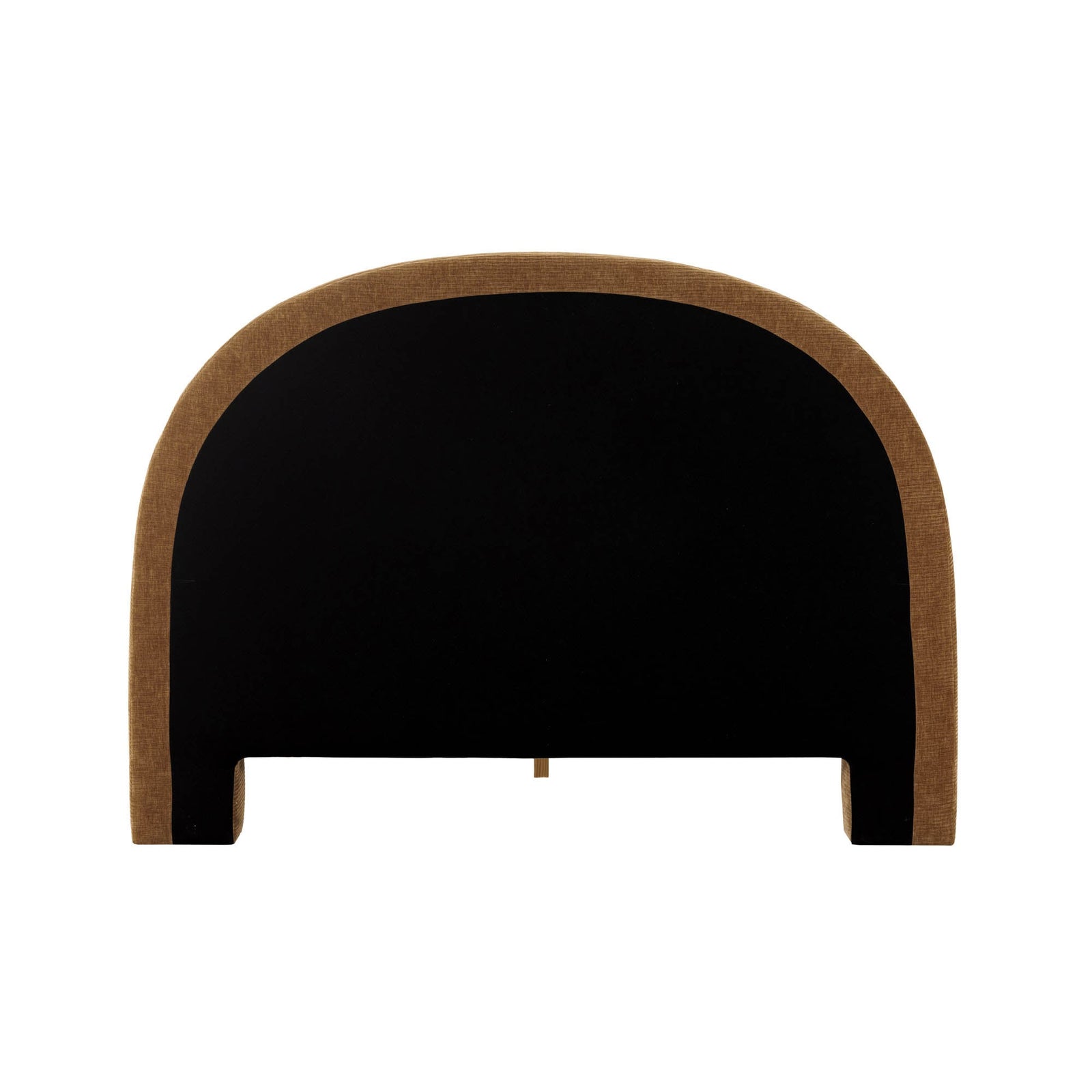 Curved Boucle Upholstered Bed 4
