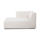 Charcoal Rope-Woven Modular Sectional view