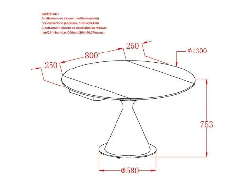 Calisto Sintered Stone Extension Dining Table 3