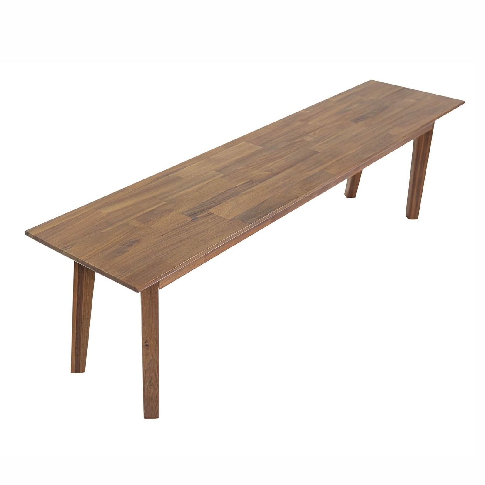 Crosshatch Wood Dining Bench 3