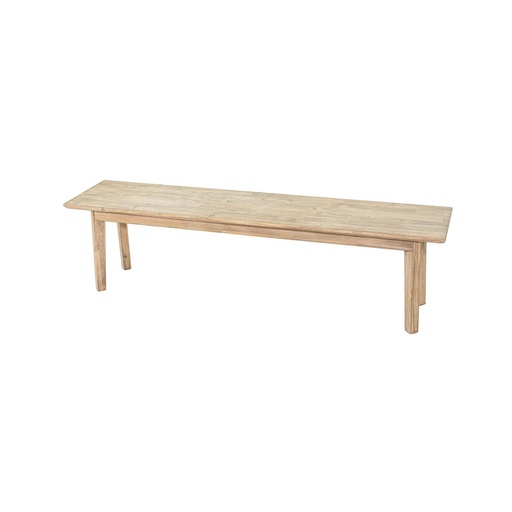 Crosshatch Wood Dining Bench 6