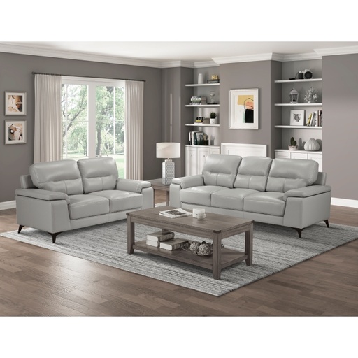 Mischa Leather Sofa 18