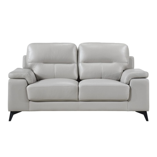 Mischa Leather Loveseat 8