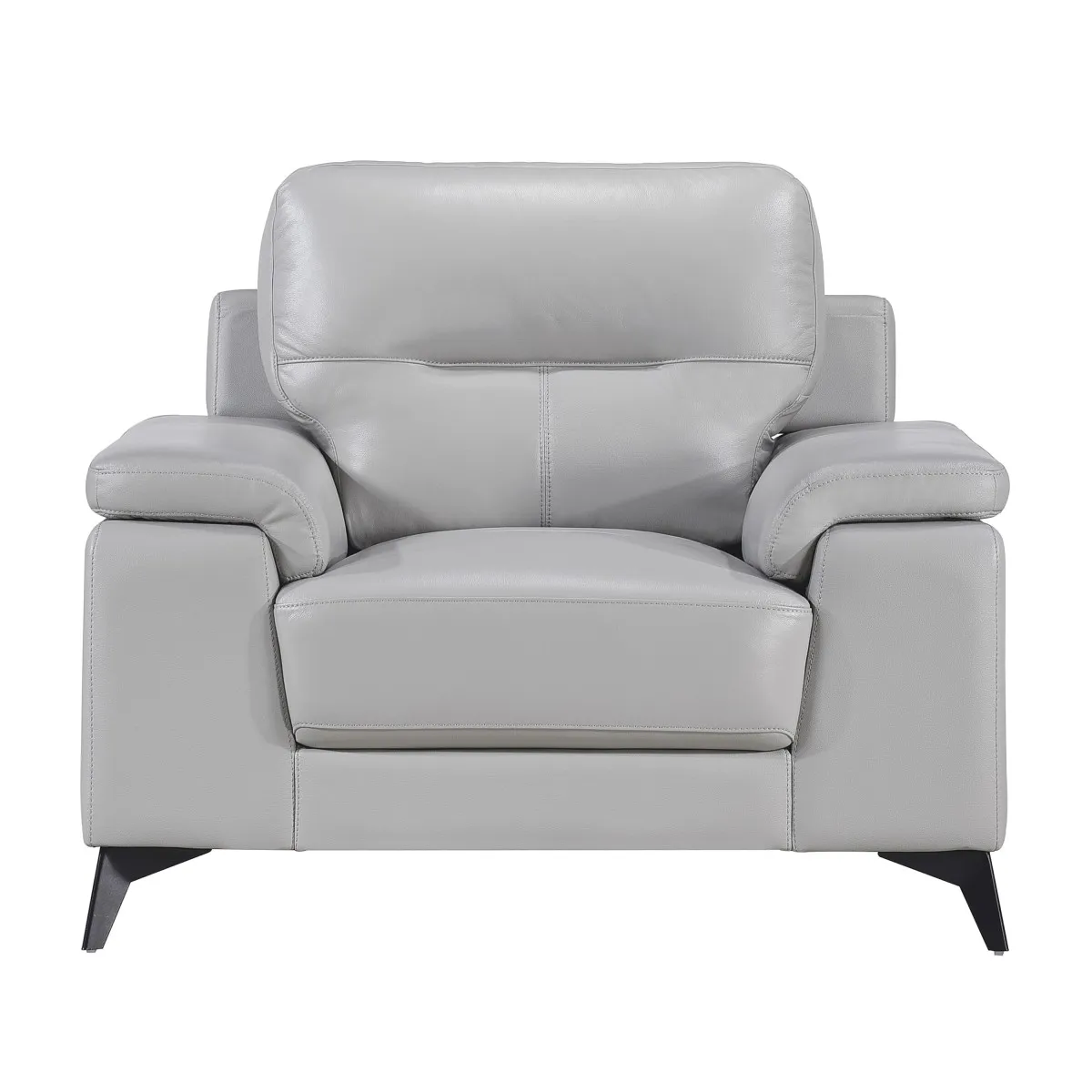Mischa Leather Accent Chair 5