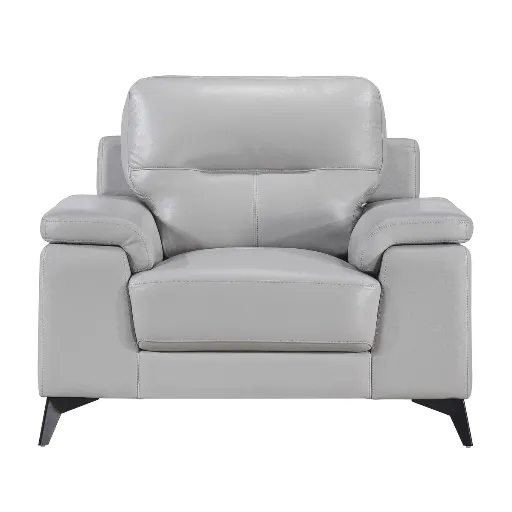 Mischa Leather Accent Chair 5