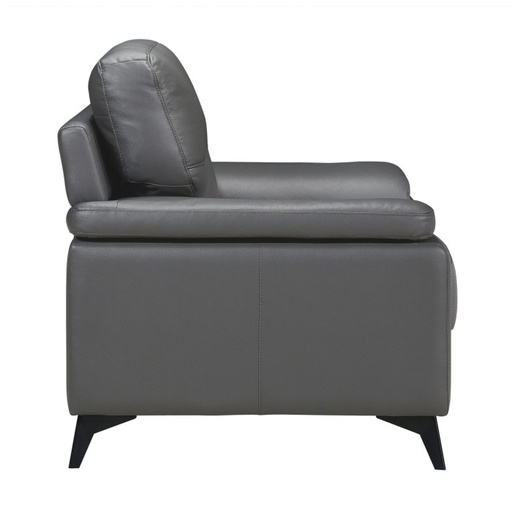 Mischa Leather Accent Chair 8