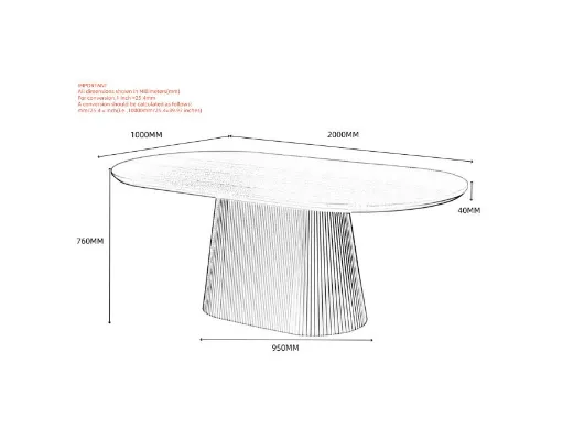 Tovas Natural Oval Pedestal Dining Table 4