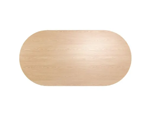 Tovas Natural Oval Pedestal Dining Table 6