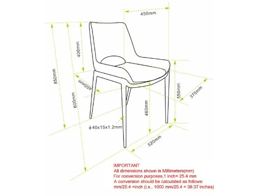 Icona Walnut Mid-Century Dining Chair 6