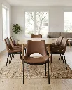 Icona Saddle Mid-Century Dining Chair view 1