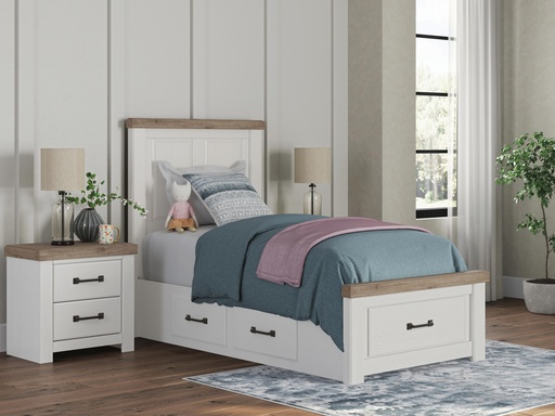 Savonport Panel Storage Bed 10