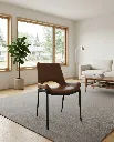 Icona Saddle Mid-Century Dining Chair view 2