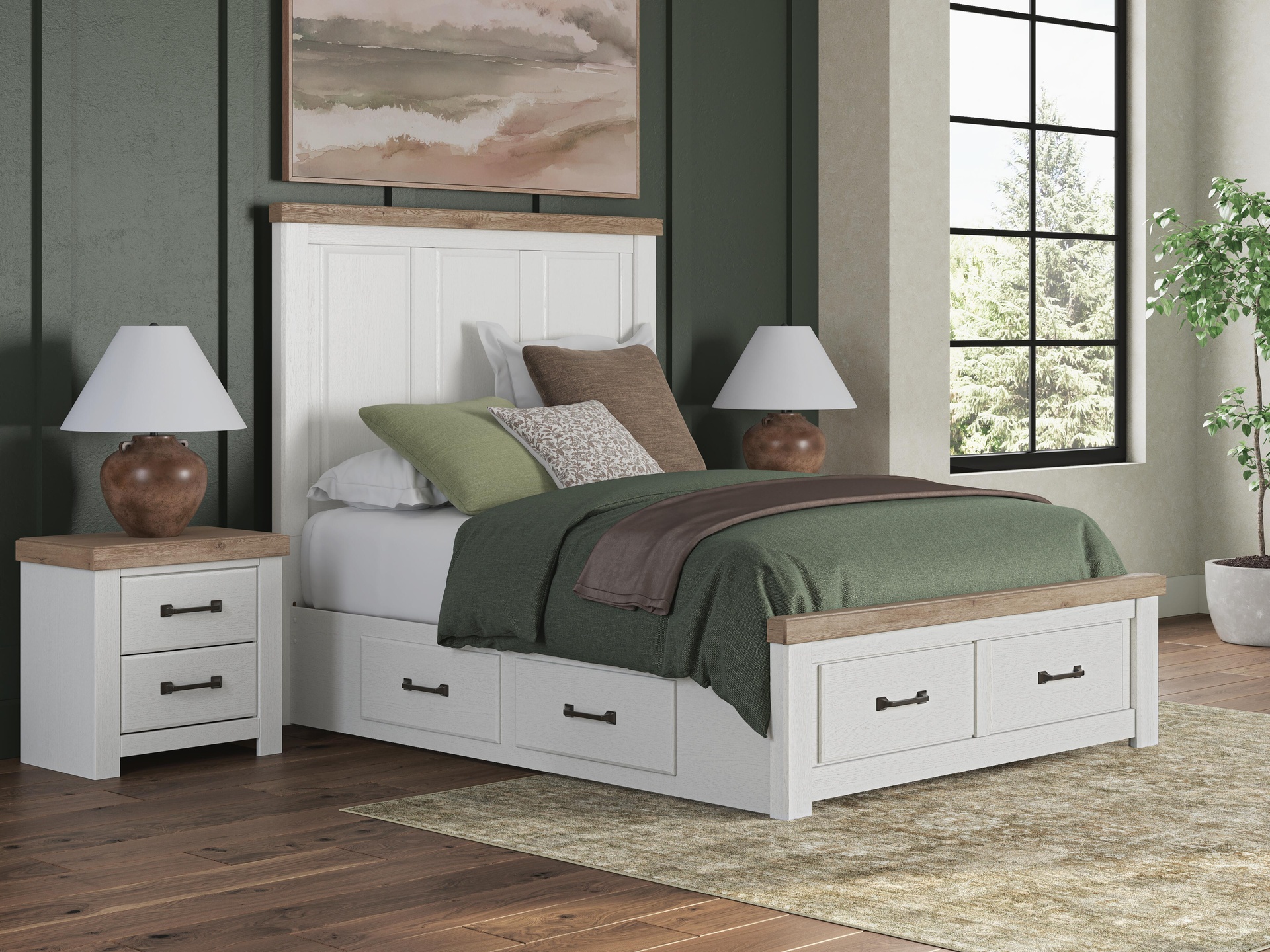 Savonport Panel Storage Bed 11