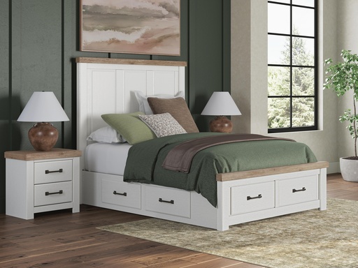 Savonport Panel Storage Bed 11