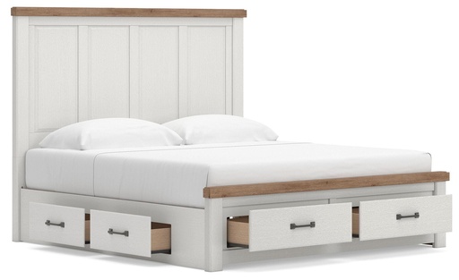 Savonport Panel Storage Bed 8
