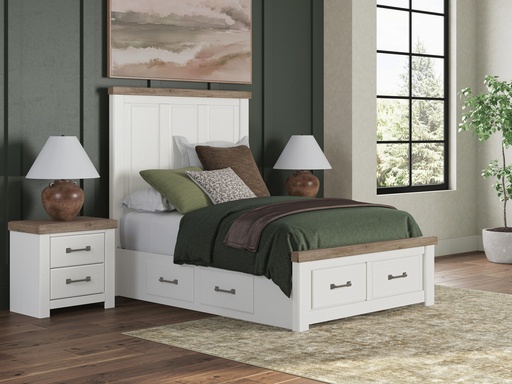 Savonport Panel Storage Bed 13