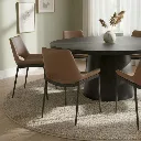Icona Saddle Mid-Century Dining Chair view 7