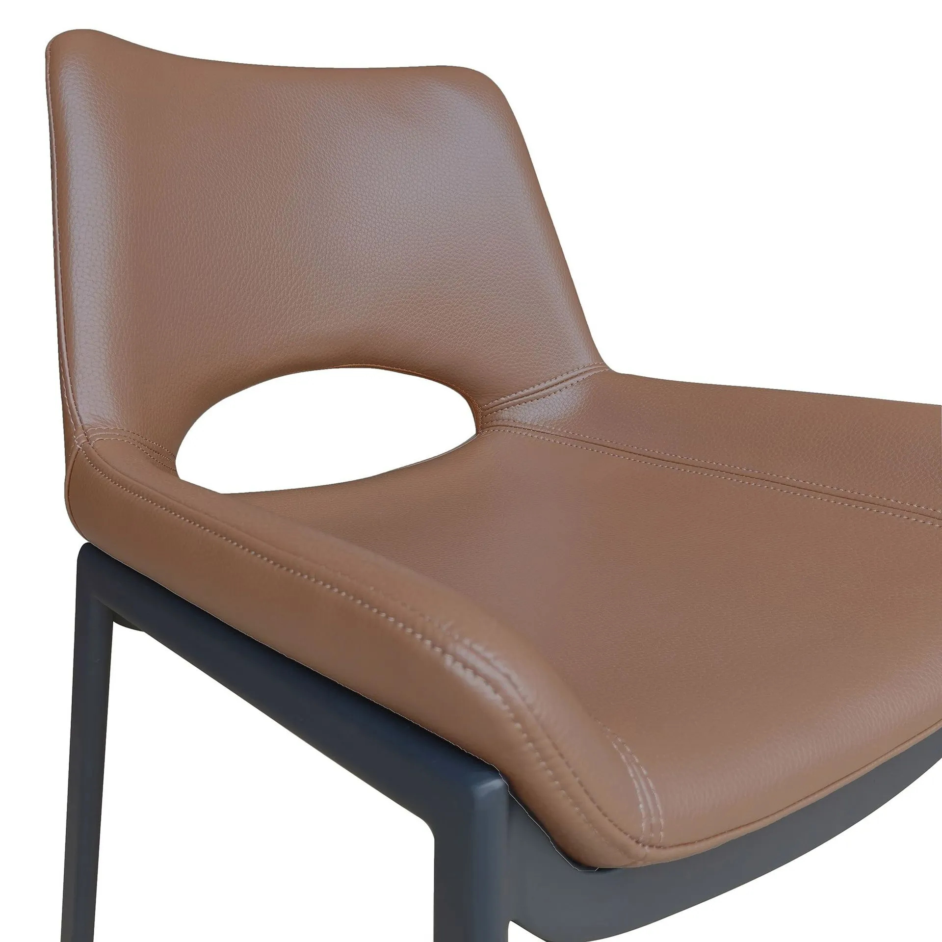 Icona Saddle Mid-Century Dining Chair 9