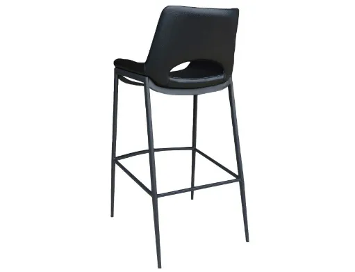 Icona Black 30" Bar Stool 7