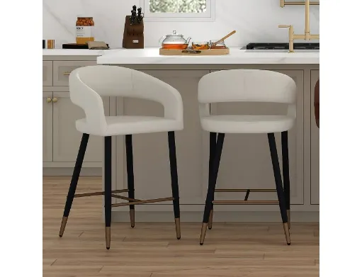 Crimson Counter Stool (Beige) 2