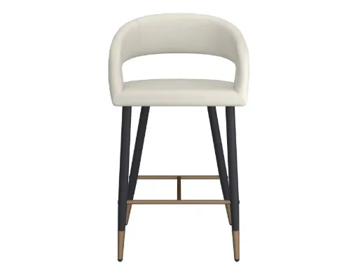 Crimson Counter Stool (Beige) 7