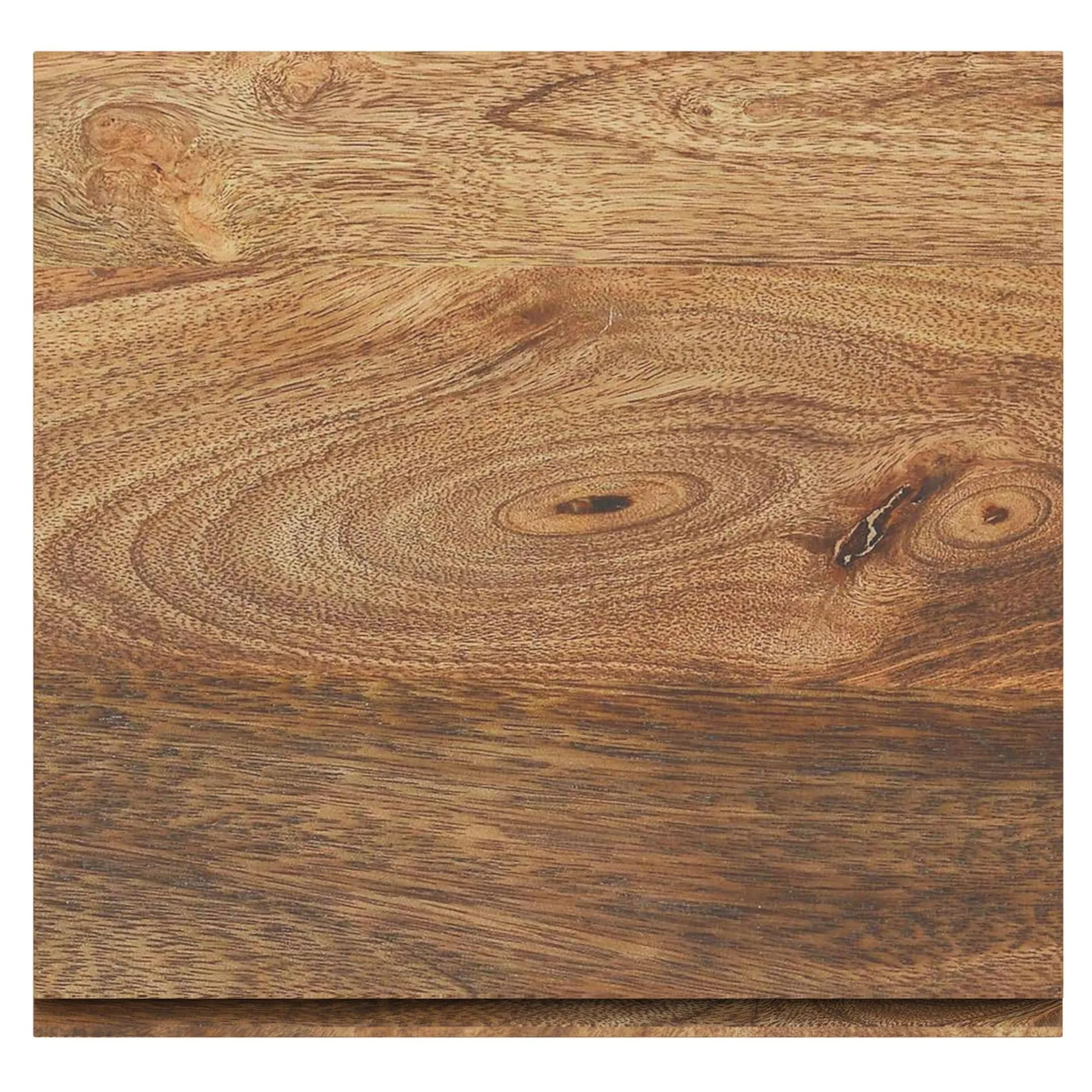 Ojas Mango Wood Accent Table with Drawer (Natural) 6