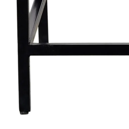 Ojas Mango Wood Accent Table with Drawer (Natural) 7
