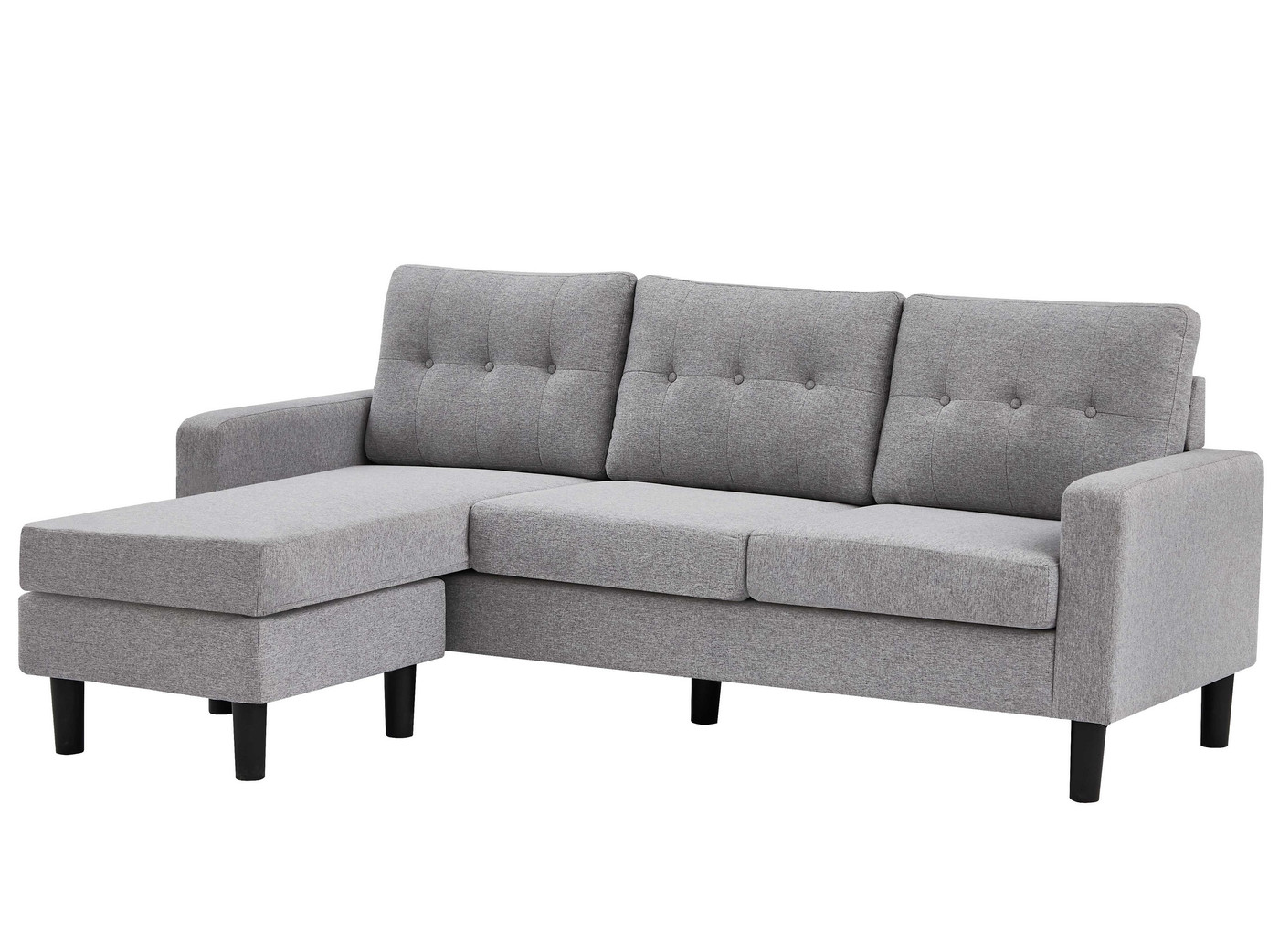 Tofino Box-Arm Sectional with Reversible Chaise 3
