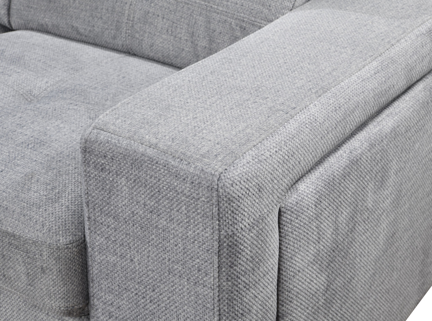 Whistler Adjustable-Headrest Sofa Bed Sectional (Grey) 4
