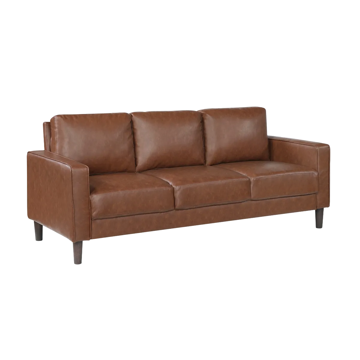 Malcolm Chocolate Track-Arm Sofa 10