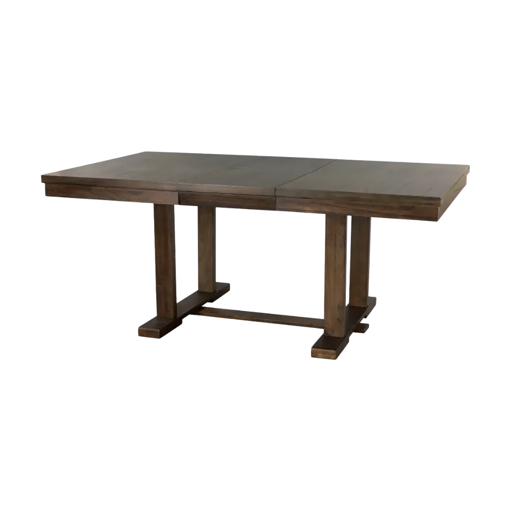 Dining Table w/Butrfly Light Rustic Ash