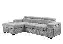 Nirvana Smart Fabric Sleeper Sectional (LHF)