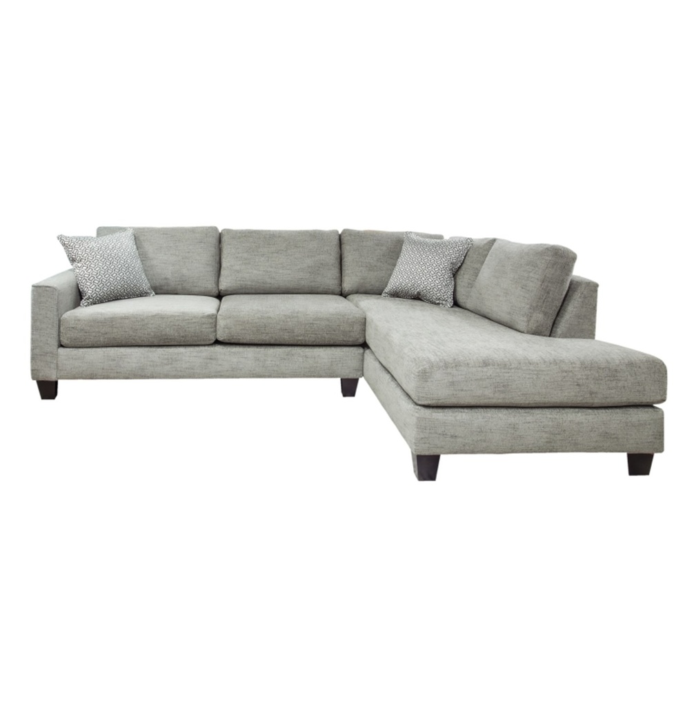 Alpha 2 Pc. Sectional (LHF Sofa, RHF Chaise)