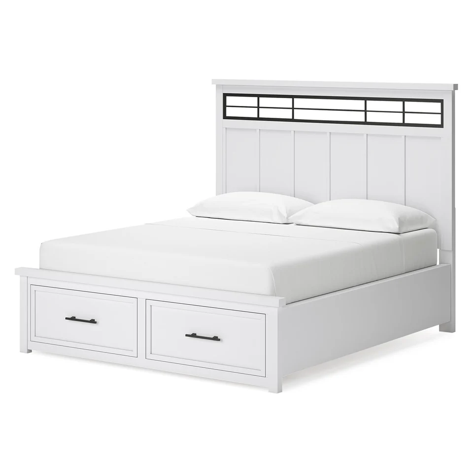 Ashbryn Panel Storage Bed
