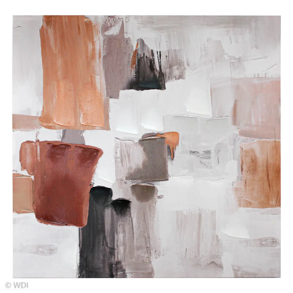 Unpredictable Hand-Painted Canvas Wall Art