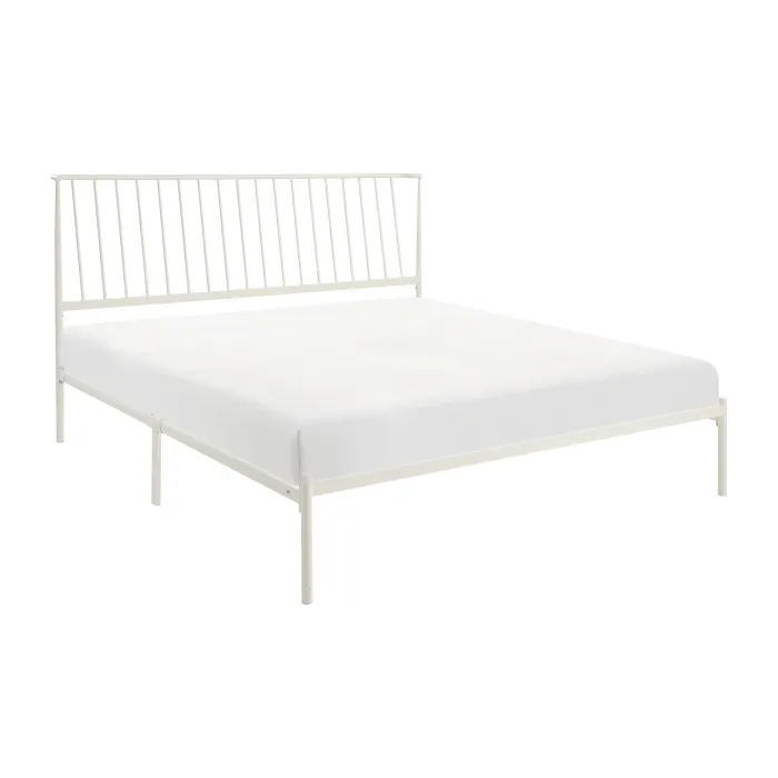 Eastern King Metal Platform Bed