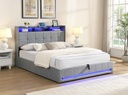 Kananaskis Smart LED Charging Storage Bed