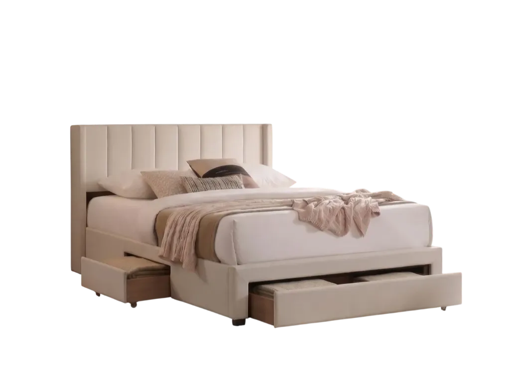 Nagarkot Upholstered Bed Frame (Double)