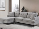 Banff Pull-Up Storage Sectional (Grey)